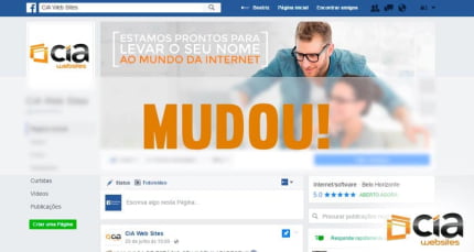 Facebook: Mudanças nas Fanpages