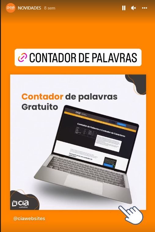 contador de palavras