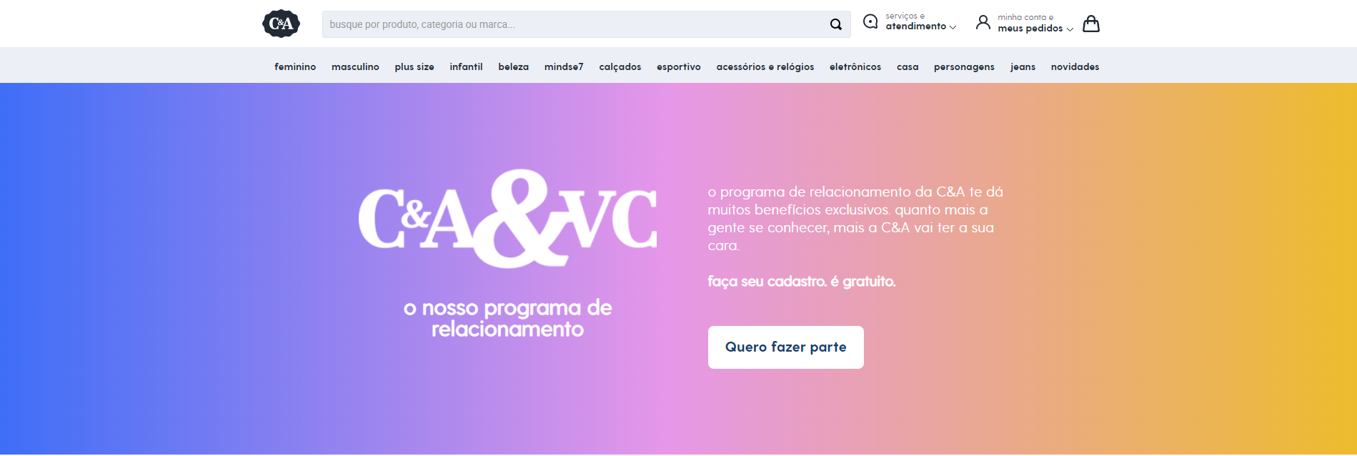 cocriação no marketing 5.0, case na marca C&A